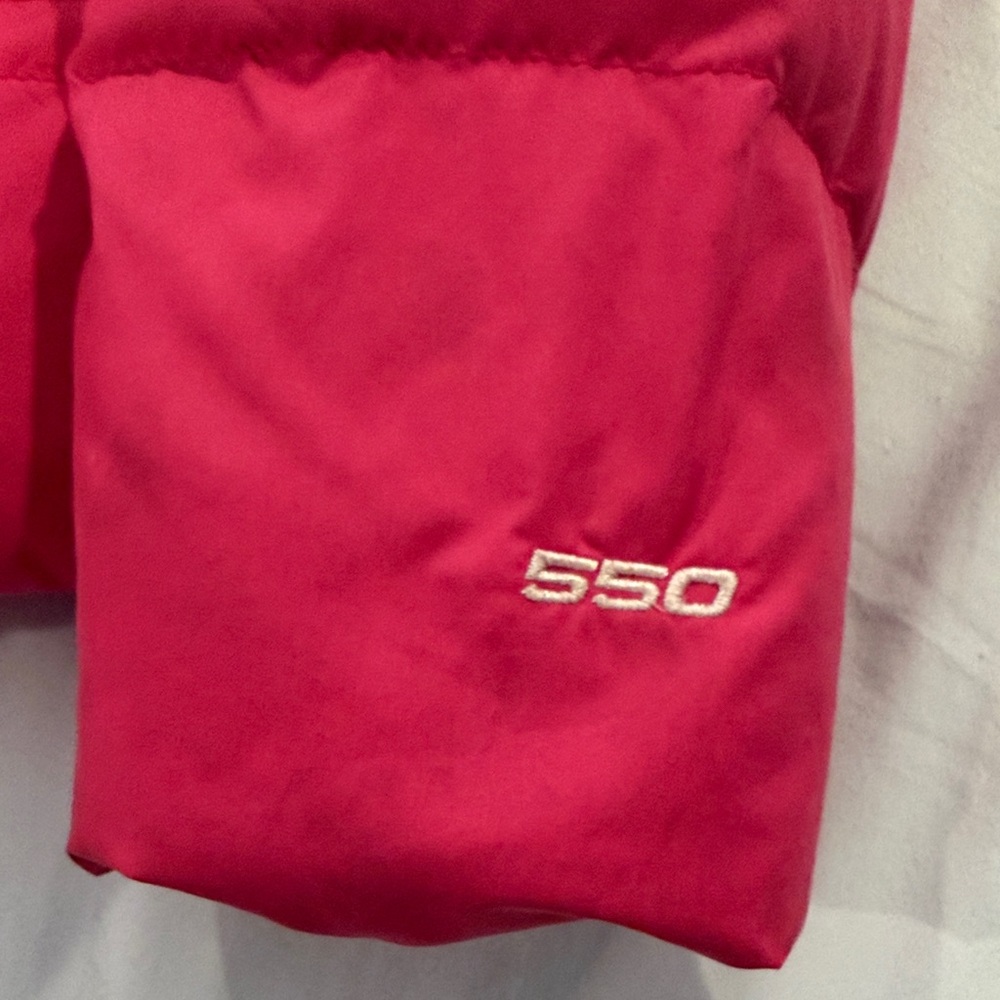 The North Face Kids Pink and Black Puffer Jacket - Picture 6 of 13